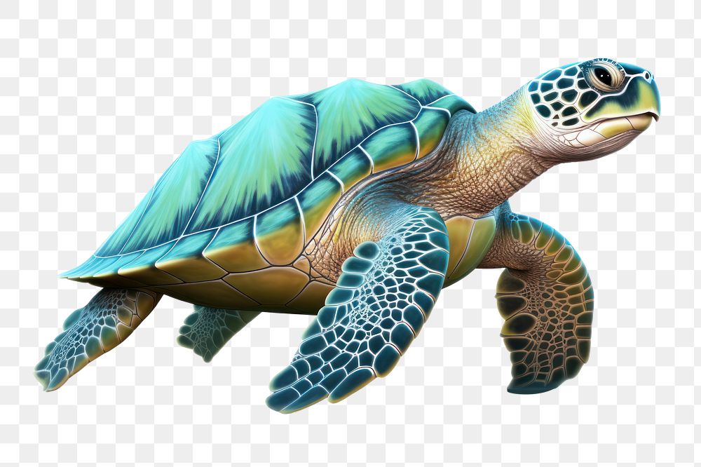 Reptile animal wildlife tortoise.  PNG with transparent background.