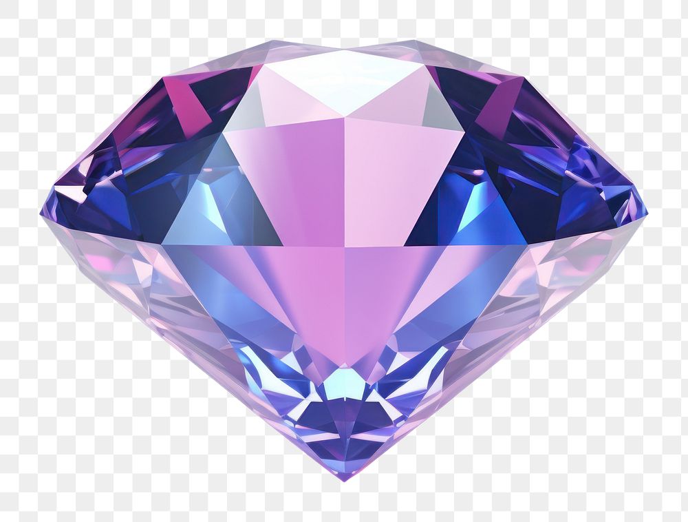 Gemstone amethyst jewelry diamond. AI generated Image by rawpixel.