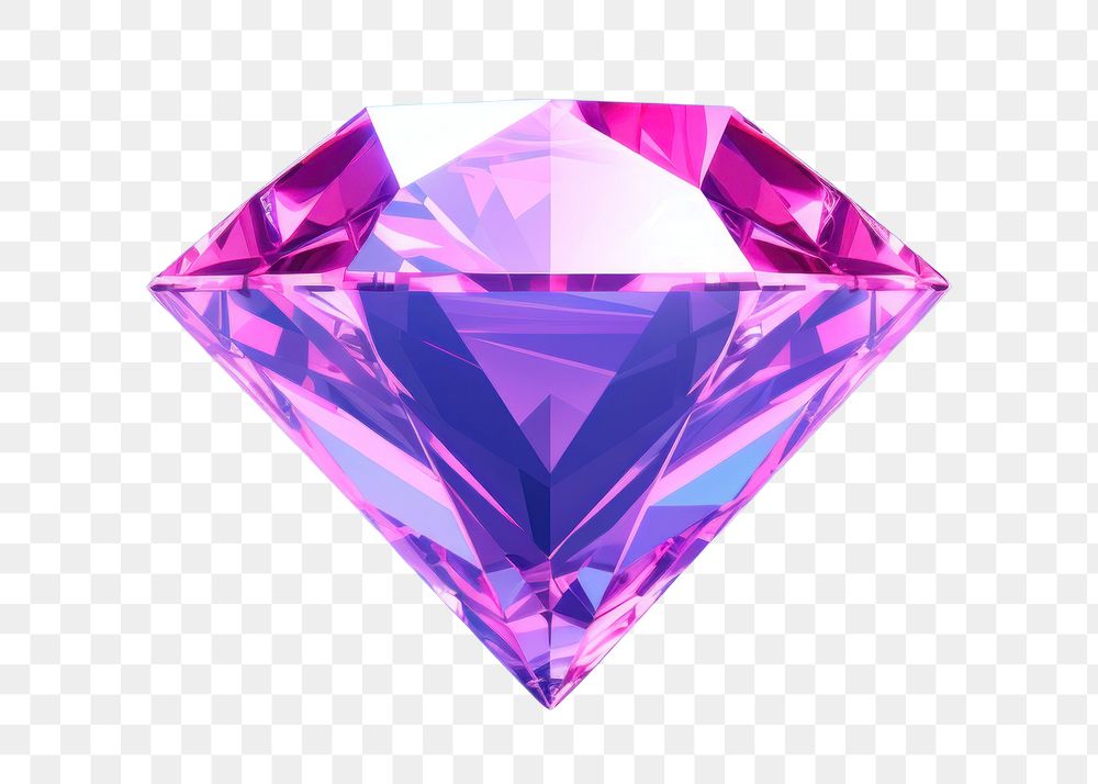 Gemstone amethyst jewelry diamond. AI generated Image by rawpixel.