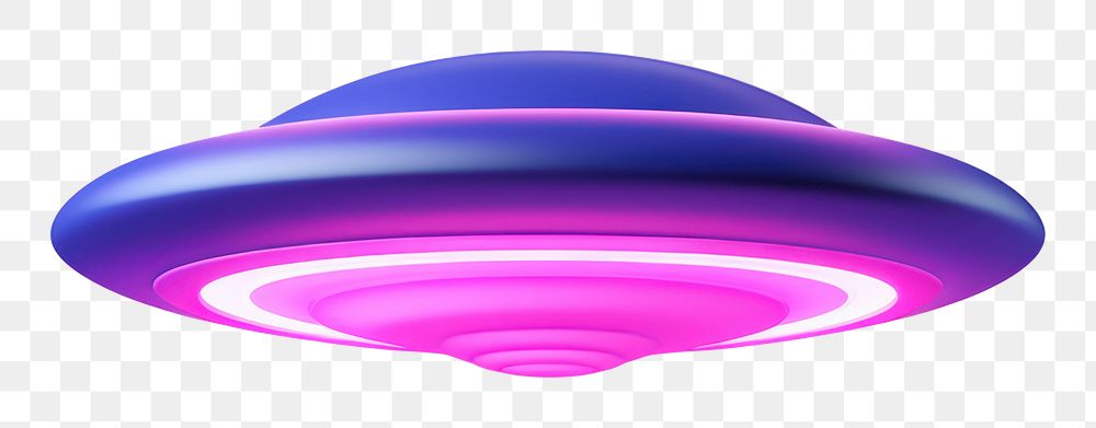 Lighting purple illuminated appliance.  PNG with transparent background.