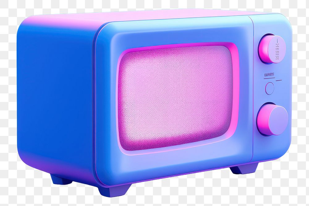 Television technology multimedia appliance.  PNG with transparent background.