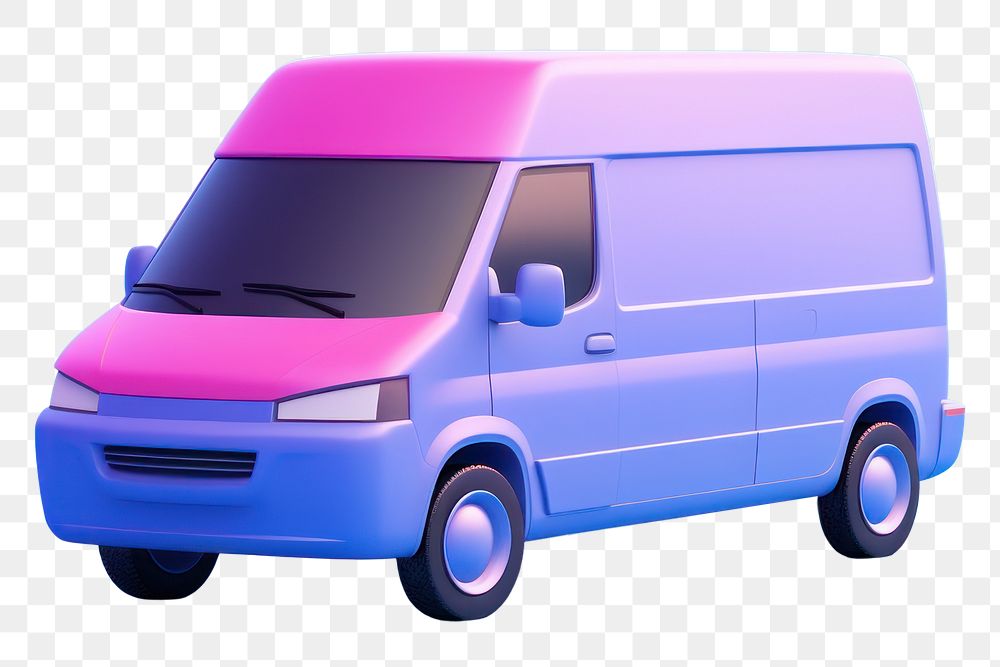 Vehicle minibus wheel car.  PNG with transparent background.