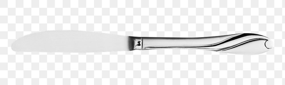 Png metal knife, isolated object, transparent background