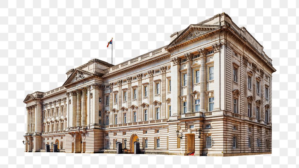 Png UK Buckingham Palace, transparent background
