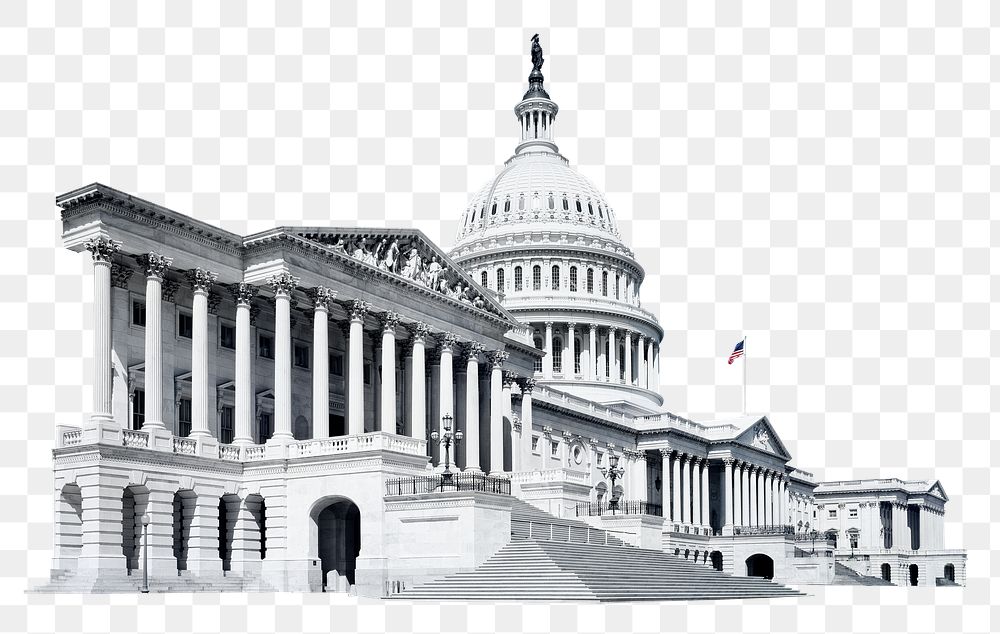 Png USA's Capitol Hill, transparent background