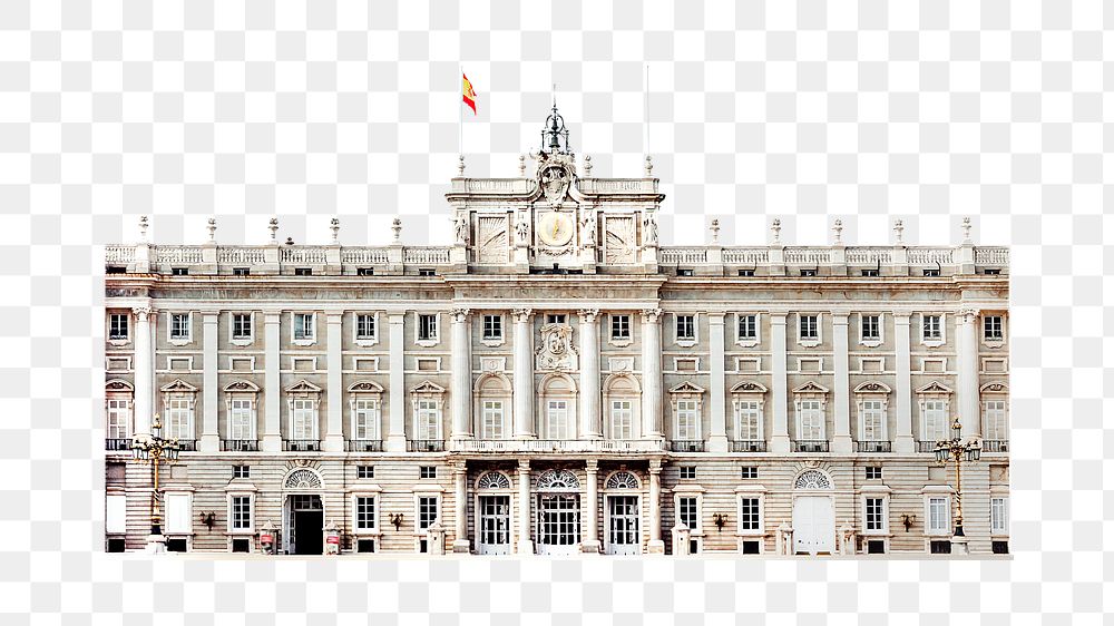 Png Royal Palace of Madrid, transparent background
