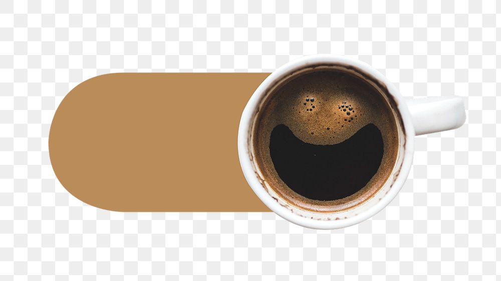 PNG Coffee cup slide icon, transparent background
