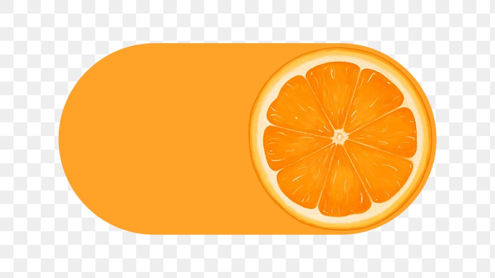 PNG Orange slide icon, transparent background