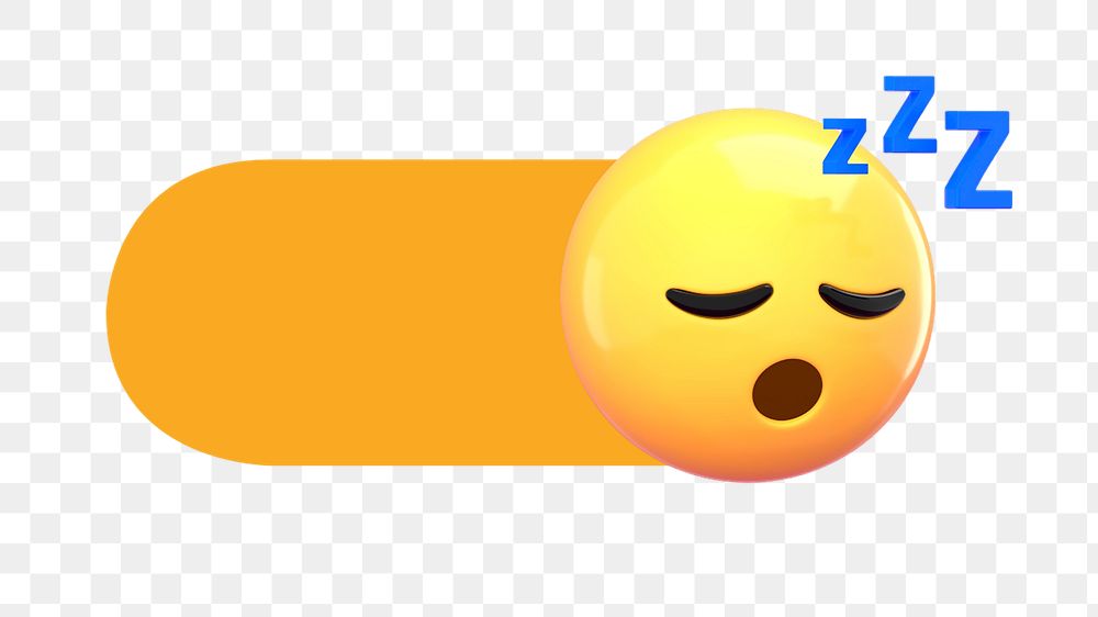 PNG Sleep emoticon slide icon, transparent background