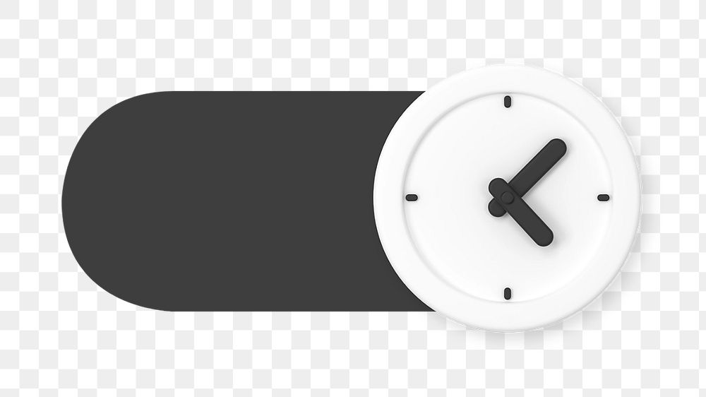 PNG Wall clock  slide icon, transparent background