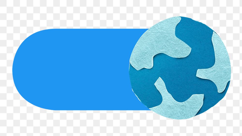 PNG Earth globe slide icon, transparent background