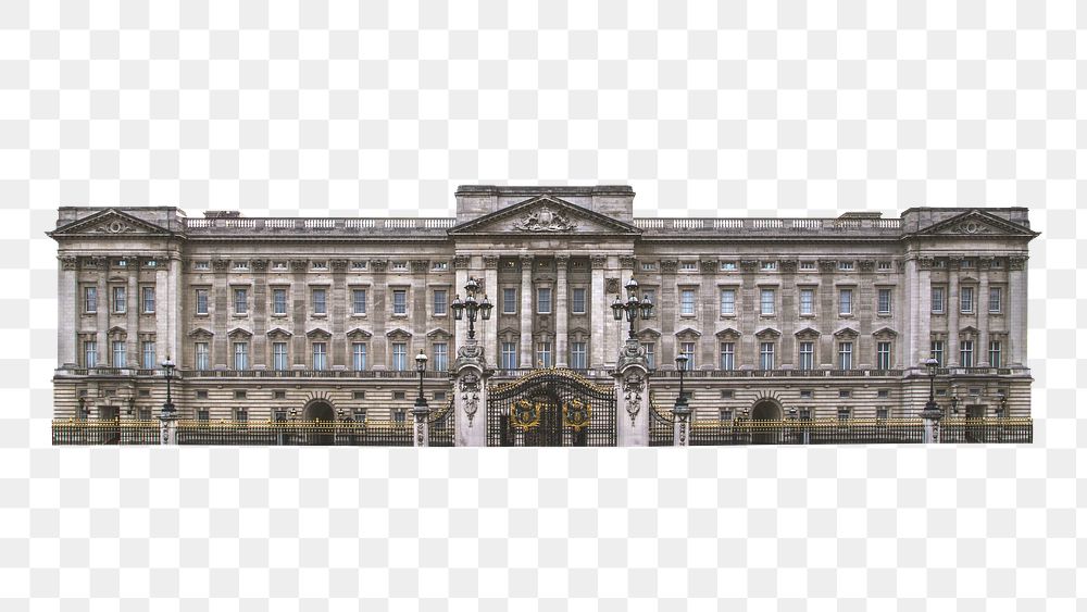 Png UK's Buckingham Palace, transparent background