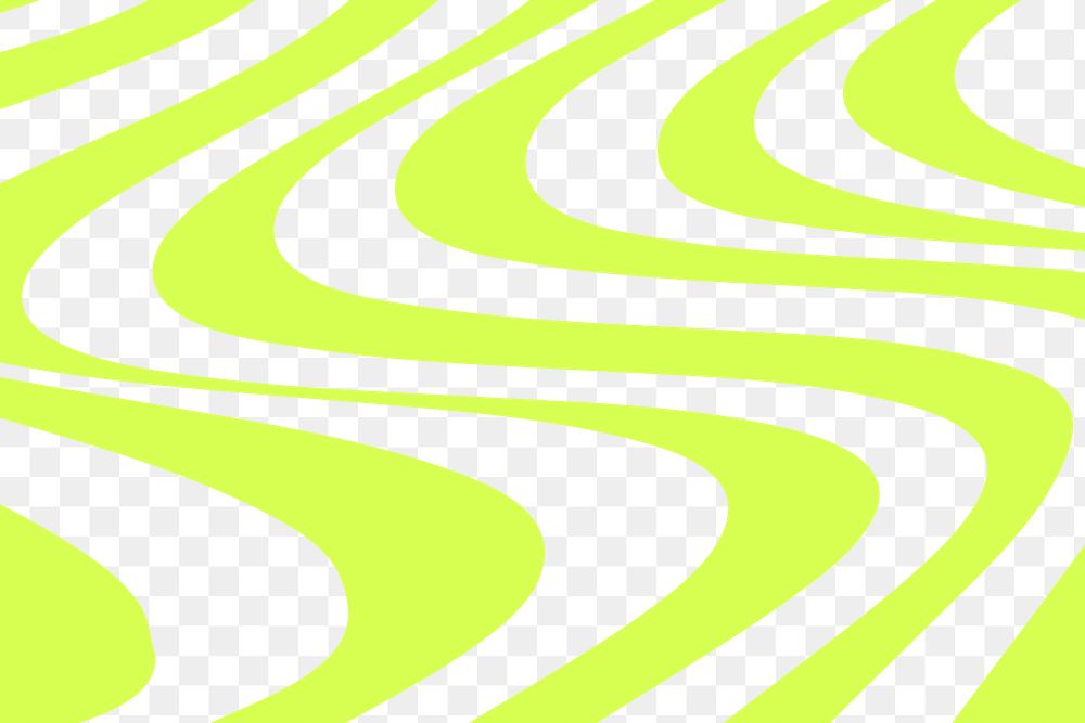 Green funky distorted png transparent background