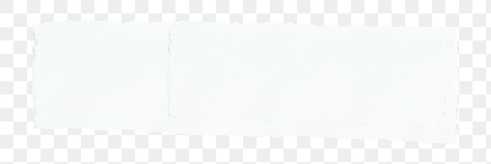 Torn paper note png journal sticker, transparent background