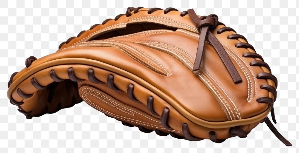 PNG Baseball glove sports white background. AI generated Image by rawpixel.