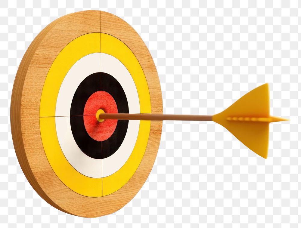 PNG Archery darts white background recreation. 