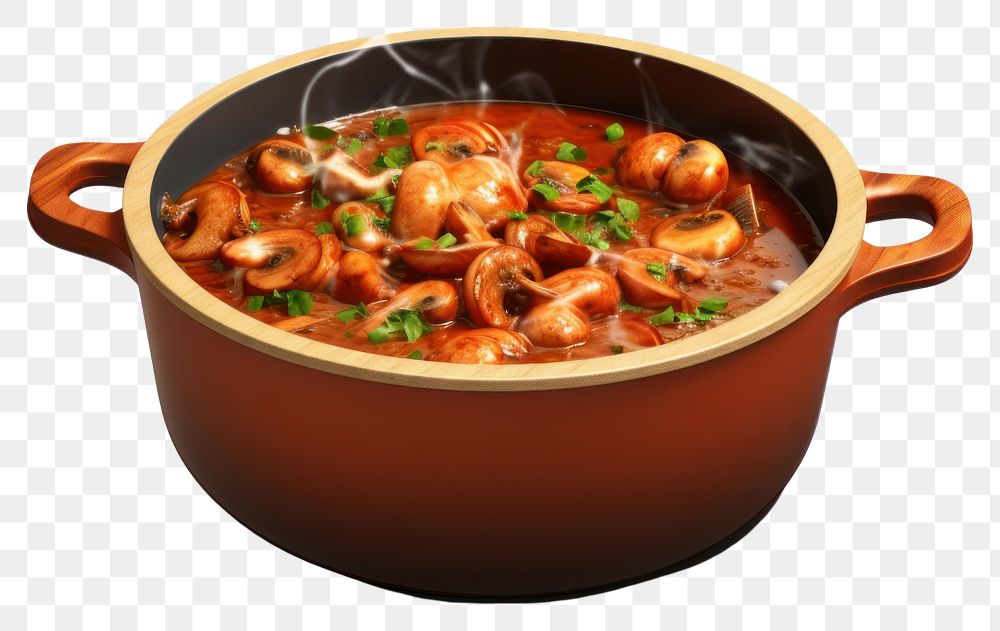 PNG Dish bowl food stew. AI generated Image by rawpixel.
