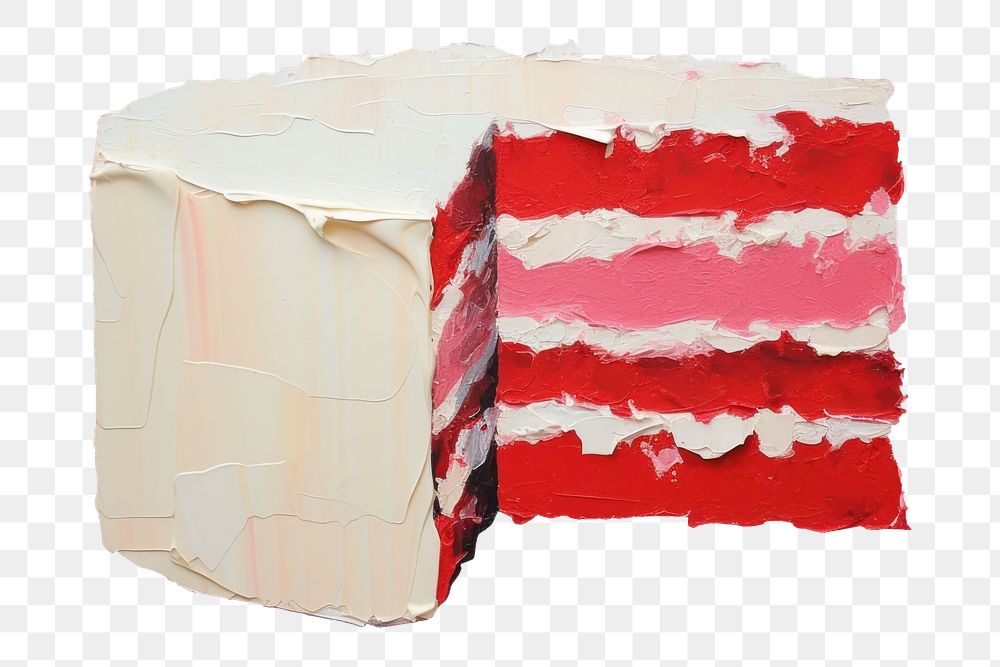 PNG Art dessert icing cake. AI generated Image by rawpixel.