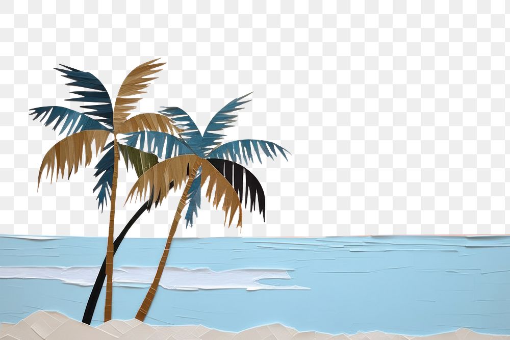 PNG Art outdoors beach tranquility. AI generated Image by rawpixel.