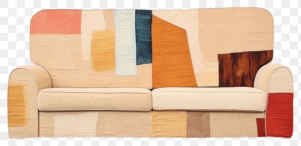 PNG Art furniture sofa wall. AI generated Image by rawpixel.