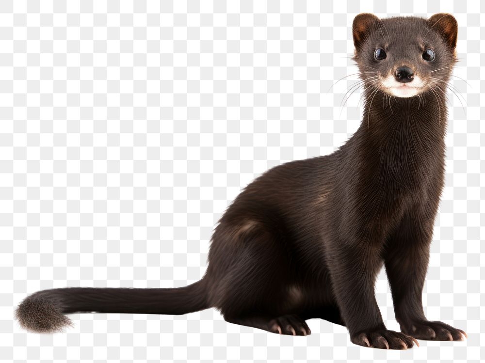 PNG Wildlife animal mammal weasel. 