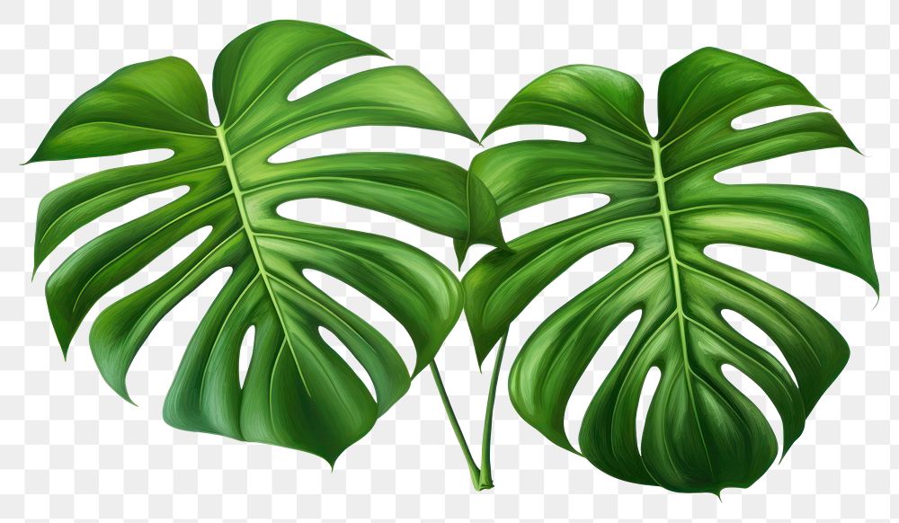 PNG Plant green leaf xanthosoma. AI generated Image by rawpixel.