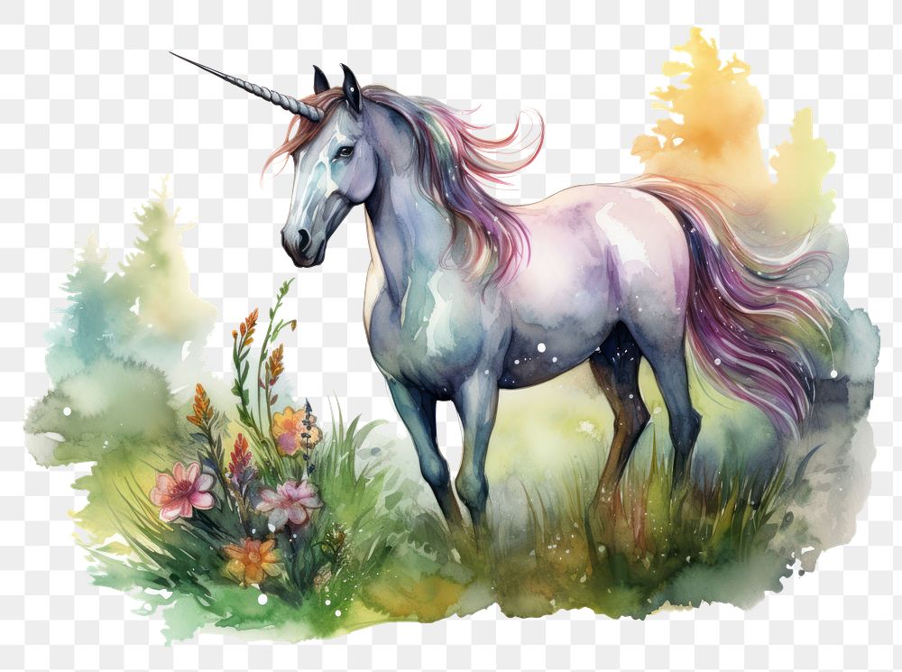 PNG Painting animal mammal horse. AI generated Image by rawpixel.