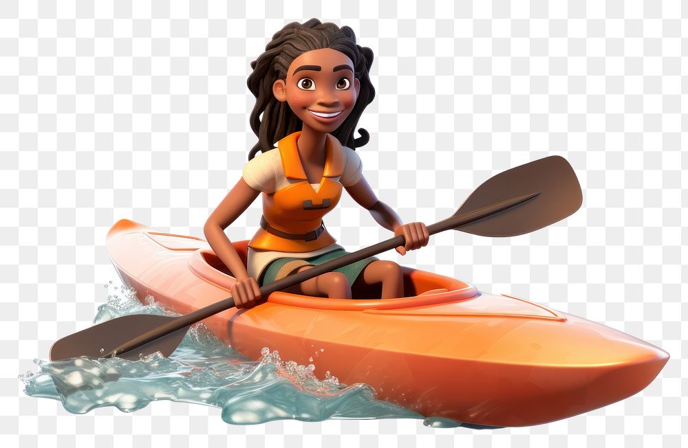 PNG Kayak kayaking vehicle cartoon. 