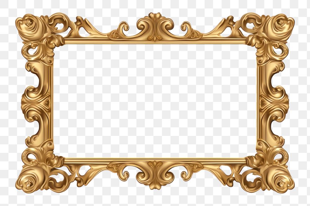 PNG Backgrounds frame gold white background. 