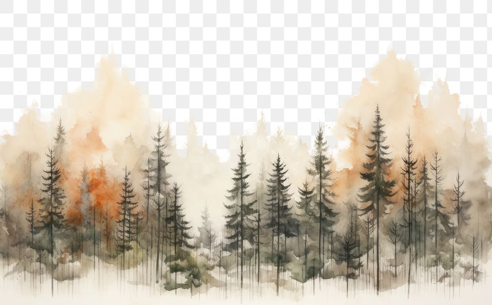 PNG Forest land fir backgrounds. AI generated Image by rawpixel.