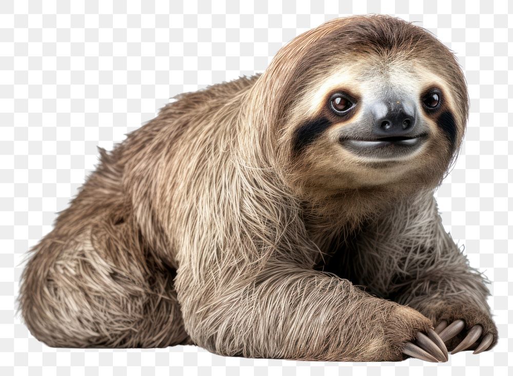 PNG Wildlife animal mammal sloth. AI generated Image by rawpixel.