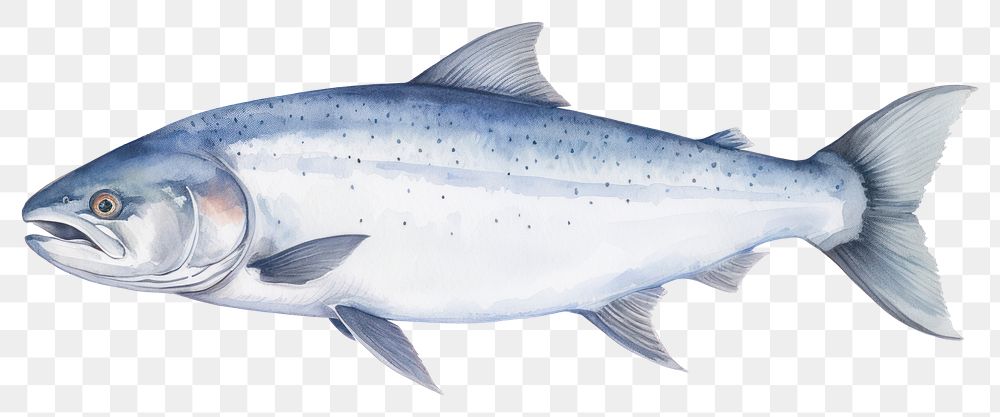 PNG Animal fish white background wildlife. AI generated Image by rawpixel.