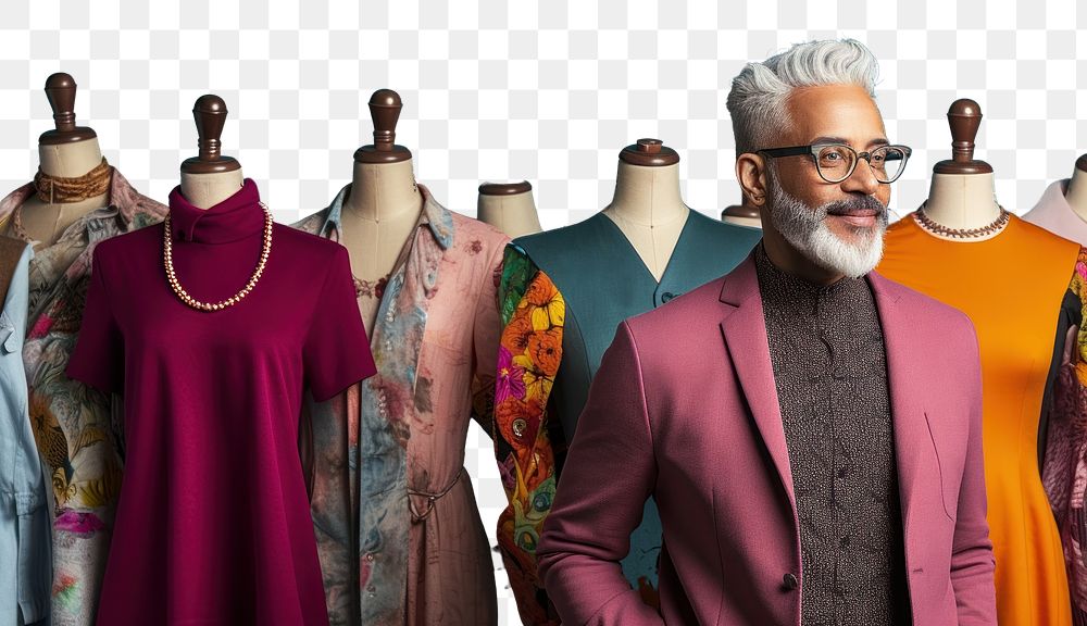 PNG Mannequin portrait clothing glasses. AI generated Image by rawpixel.