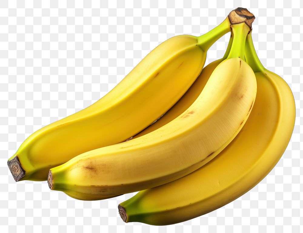 PNG Banana fruit plant food. AI generated Image by rawpixel.