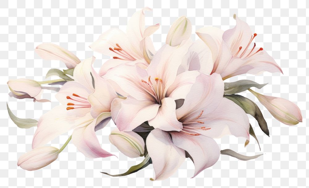 PNG Lily blossom flower petal