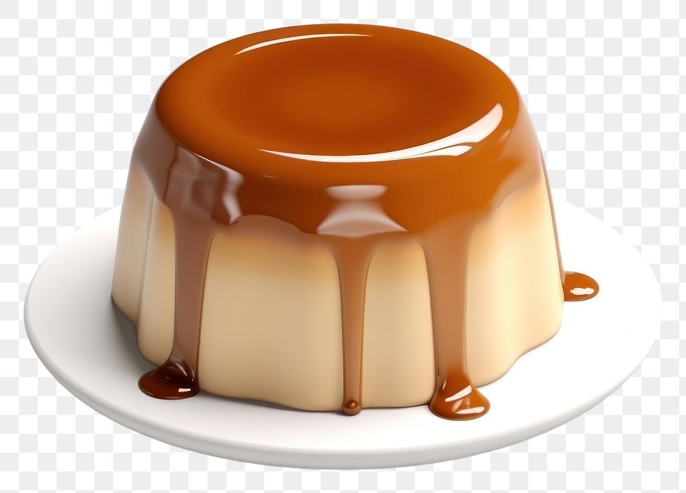 PNG Dessert pudding food cake. AI generated Image by rawpixel.