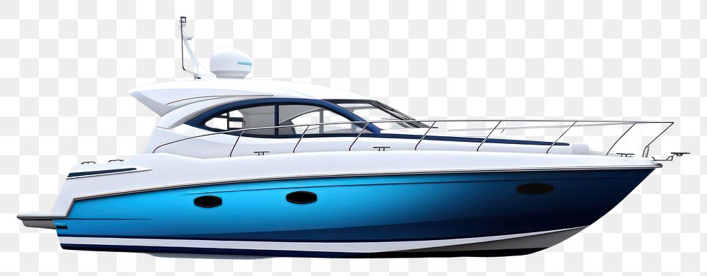 PNG Yacht vehicle boat white background. AI generated Image by rawpixel.