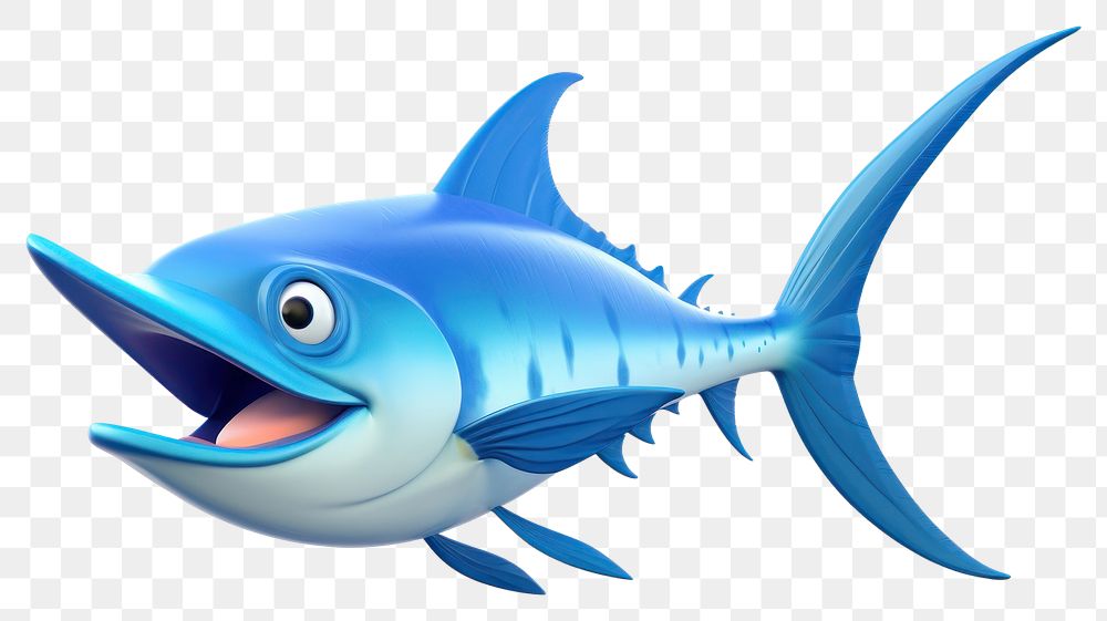 PNG Cartoon animal shark fish. AI generated Image by rawpixel.