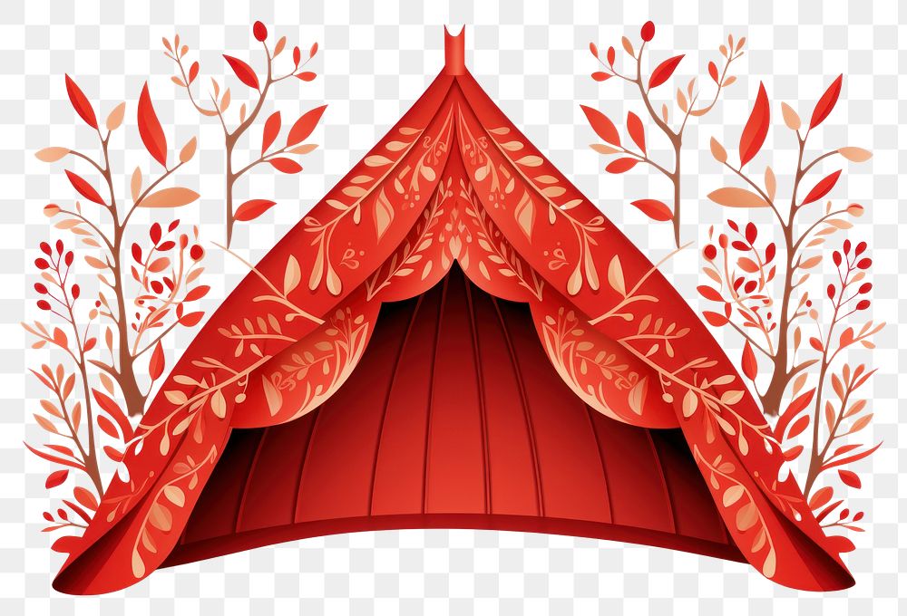 PNG Tent architecture decoration letterbox. AI generated Image by rawpixel.