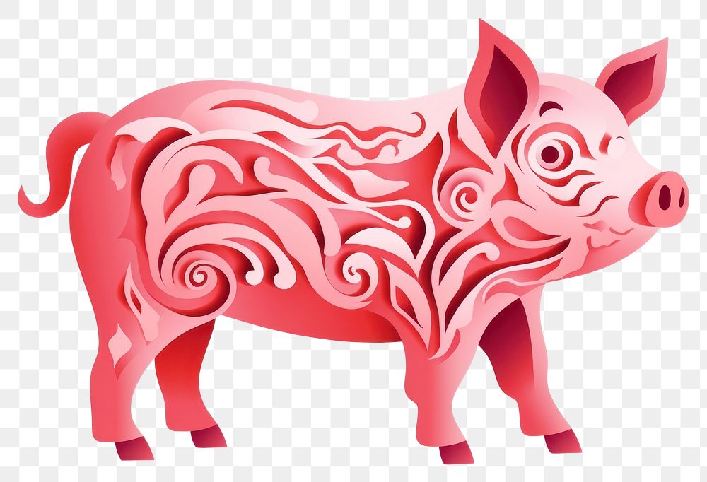 PNG Pig mammal animal investment transparent background