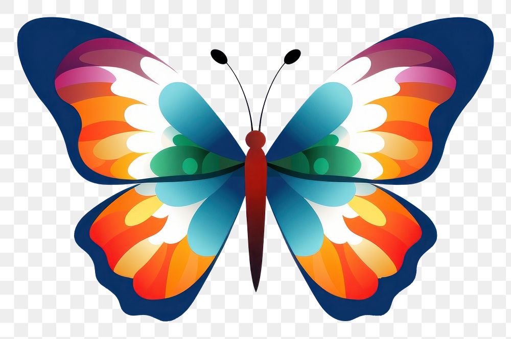 PNG  Butterfly insect animal invertebrate. AI generated Image by rawpixel.