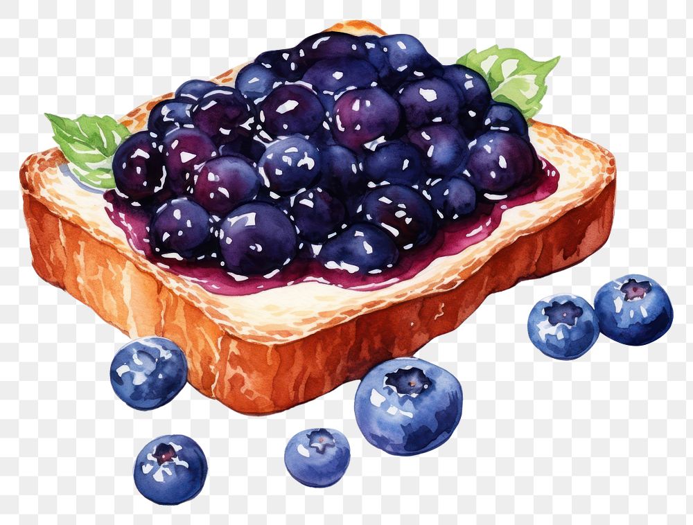 PNG  Blueberry fruit plant food. AI generated Image by rawpixel.