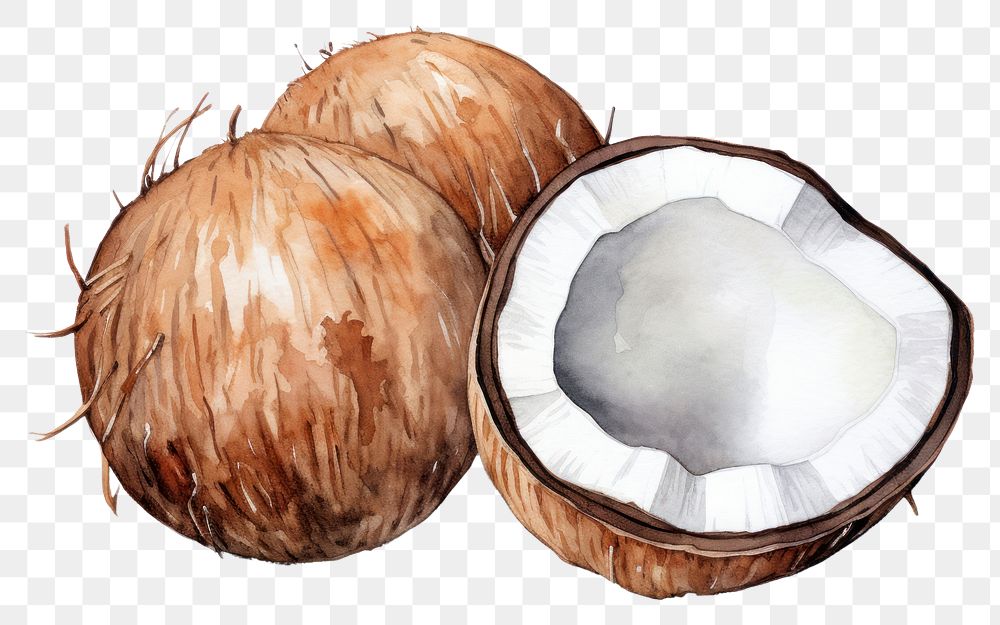 PNG Coconut freshness eggshell chestnut. 