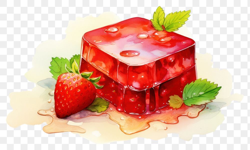 PNG Strawberry fruit plant jelly. 