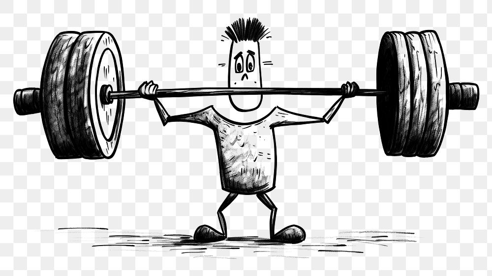 PNG Sports weightlifting determination powerlifting. 