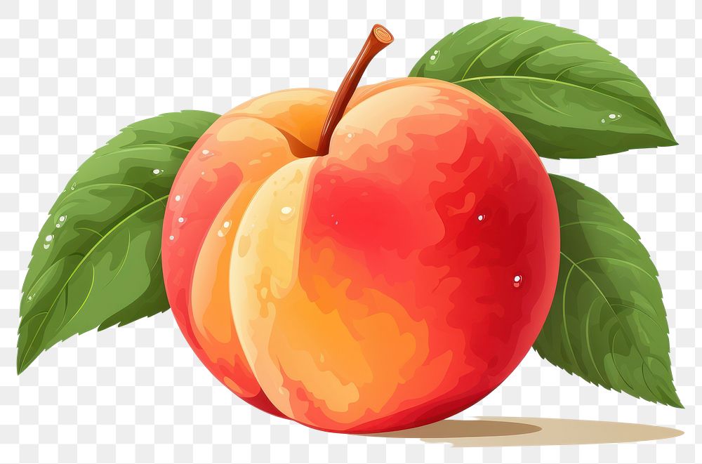 PNG Peach fruit  transparent background