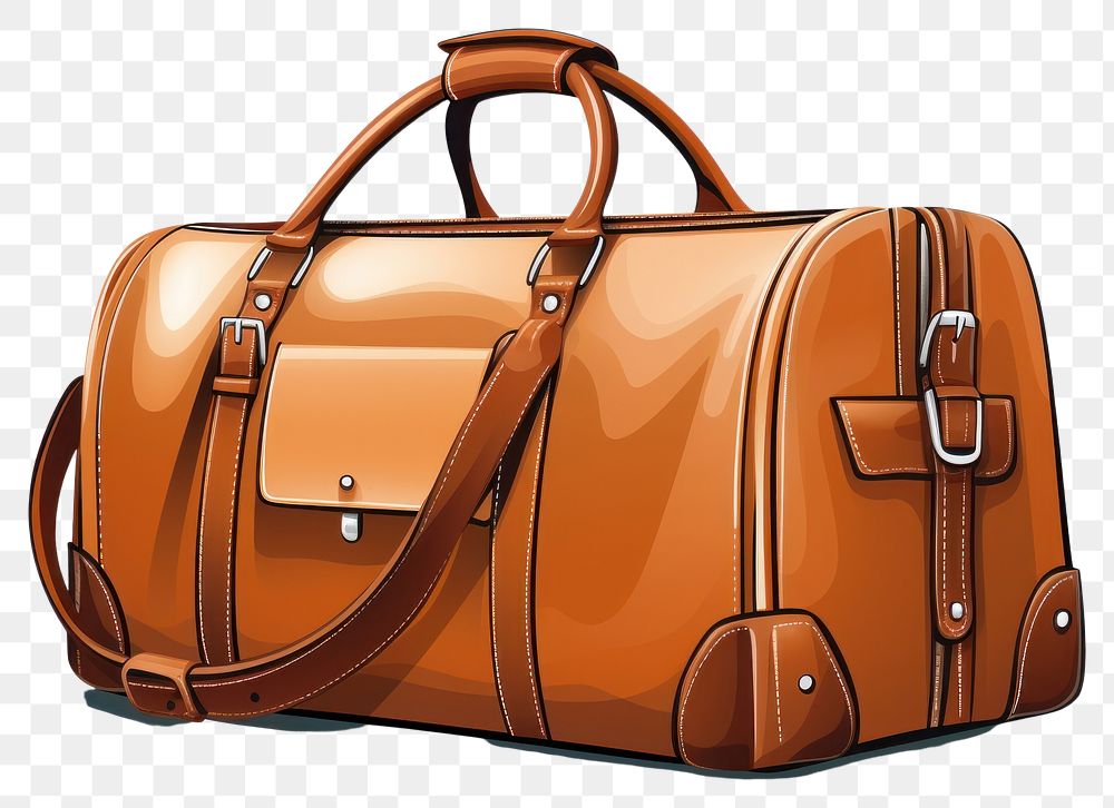 PNG Bag briefcase luggage handbag transparent background