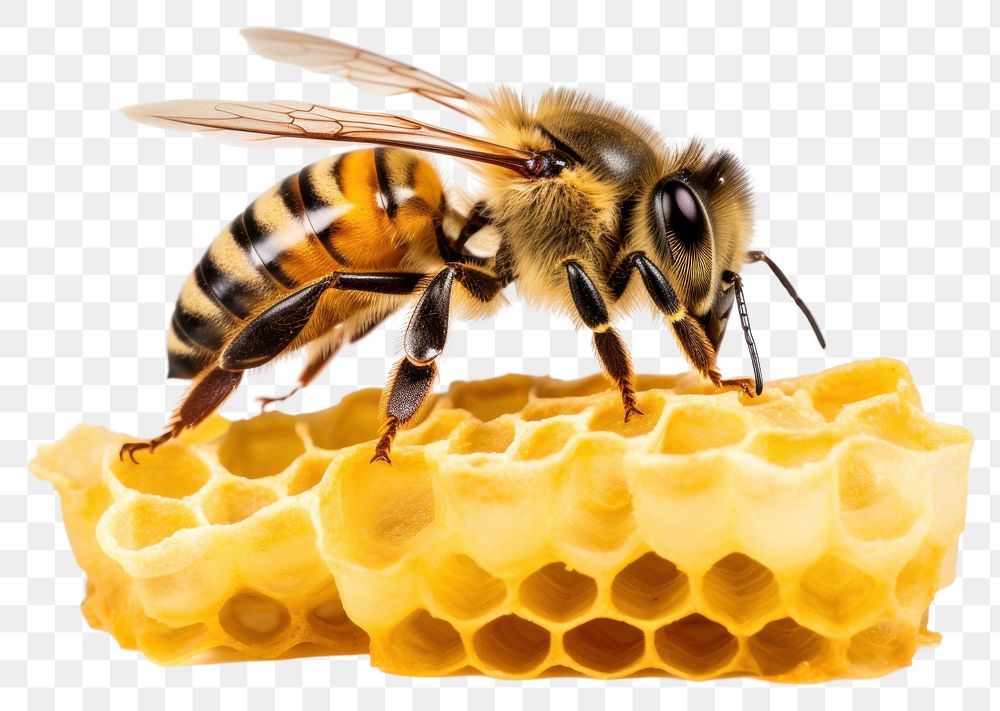 PNG Bee beehive animal insect. AI generated Image by rawpixel.