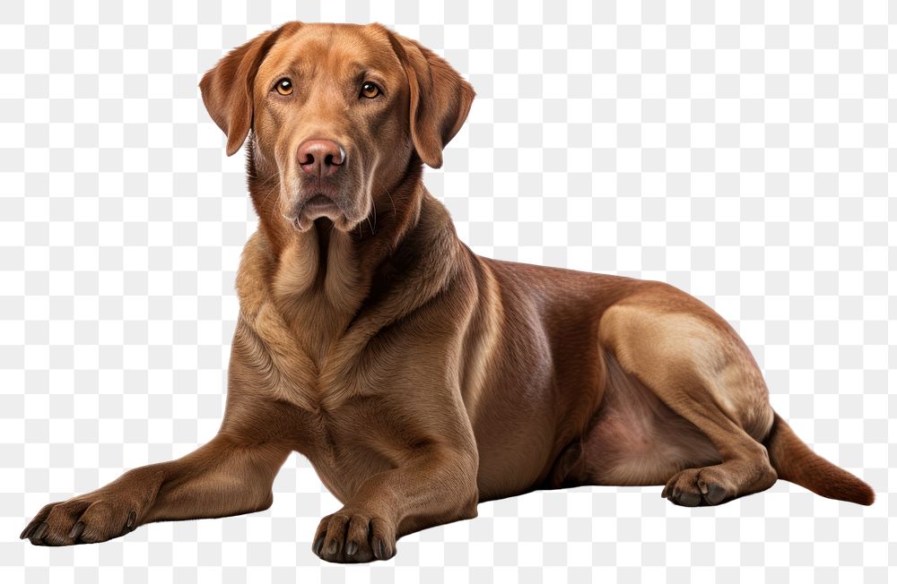 PNG Dog retriever mammal animal. AI generated Image by rawpixel.