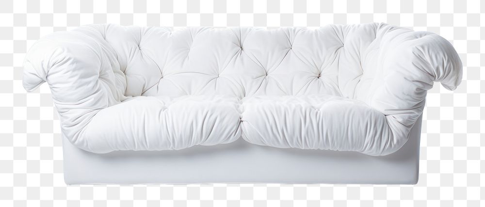 PNG Furniture cushion pillow white. AI generated Image by rawpixel.
